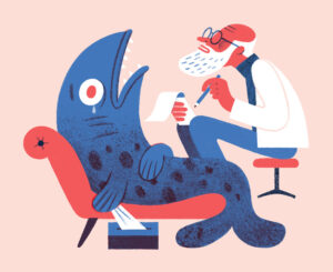Illustratie Esther Aarts voor The Atlantic
