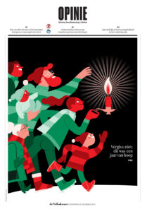 Illustratie De Volkskrant over Hoop - Esther Aarts